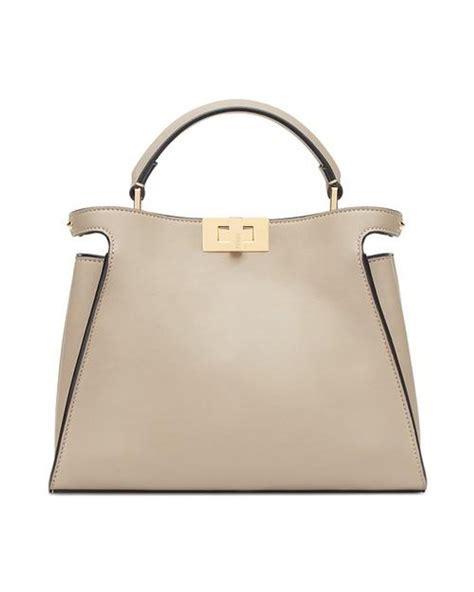 Fendi Peekaboo Essentially in Natural 